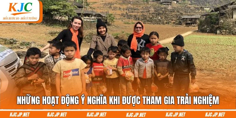 Những hoạt động ý nghĩa khi được tham gia trải nghiệm